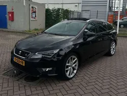 Zwart Gebruikt 2016 Seat Leon FR Stationwagen | € 12.500 (Eerlijke prijs)