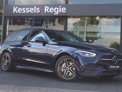 Blauw Gebruikt 2022 Mercedes C300e AMG Stationwagen | € 37.950 (Eerlijke prijs)