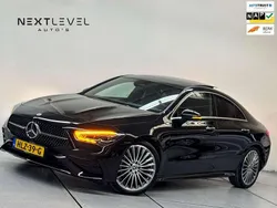 Zwart Gebruikt 2024 Mercedes CLA180 AMG line Plus Sedan | € 42.750 (Super prijs)