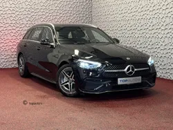 Zwart Gebruikt 2024 Mercedes C220 AMG line Stationwagen | € 56.888