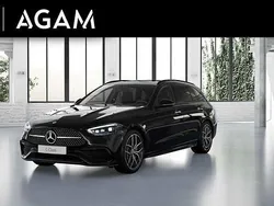 Zwart, metallic lak Nieuw 2024 Mercedes C180 AMG line Stationwagen | € 59.650 (Goede deal)