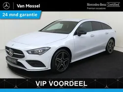 Wit Gebruikt 2024 Mercedes CLA250e Shooting Brake AMG line Stationwagen | € 39.945 (Eerlijke prijs)