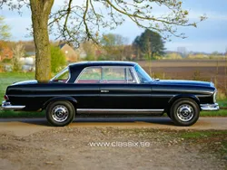 Zwart Gebruikt 1964 Mercedes 220 SE Coupé | € 65.000