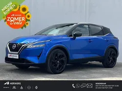 Two tone magnetic bleu metallic/enigma black Gebruikt 2022 Nissan Qashqai Tekna+ SUV | € 29.735 (Eerlijke prijs)
