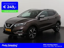 Bruin, metallic lak Gebruikt 2018 Nissan Qashqai Tekna+ SUV | € 18.495 (Eerlijke prijs)
