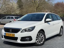 Wit Gebruikt 2021 Peugeot 308 Active Stationwagen | € 12.595 (Super prijs)
