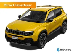 Geel Nieuw 2025 Jeep Avenger EV Summit SUV | € 45.900