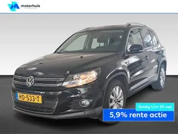 Zwart Gebruikt 2015 VW Tiguan Sportline SUV | € 16.440 (Eerlijke prijs)