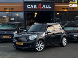 Zwart, metallic lak Gebruikt 2012 Mini One Countryman SUV | € 6.749 (Super prijs)