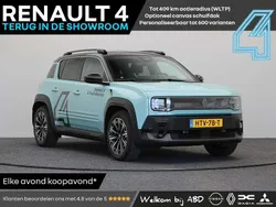 Groen, metallic lak Nieuw 2025 Renault 4 E-Tech Iconic SUV | € 37.815 (Eerlijke prijs)