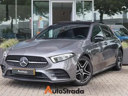 Grijs Gebruikt 2020 Mercedes A180 AMG line Hatchback | € 24.900 (Eerlijke prijs)