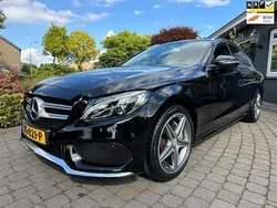 Zwart Gebruikt 2016 Mercedes C180 AMG Stationwagen | € 18.850 (Goede deal)