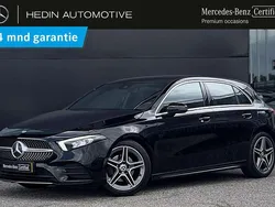 Zwart Gebruikt 2021 Mercedes A200 AMG line Hatchback | € 29.900 (Iets duurder)