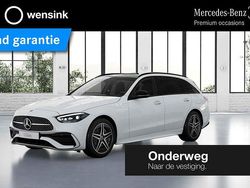 Wit Gebruikt 2022 Mercedes C300 AMG line Stationwagen | € 41.850 (Eerlijke prijs)