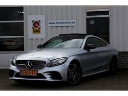 Zilver, metallic lak Gebruikt 2021 Mercedes C180 AMG Coupé | € 39.900 (Iets duurder)