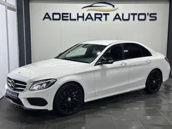 Wit Gebruikt 2015 Mercedes C250 AMG line Sedan | € 19.950 (Super prijs)