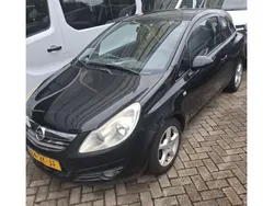 Zwart Gebruikt 2008 Opel Corsa Enjoy Hatchback | € 1.275 (Super prijs)
