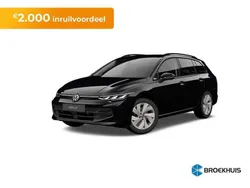 Zwart, metallic lak Nieuw 2024 VW Golf VIII Edition Stationwagen | € 36.450 (Super prijs)