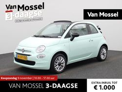 Groen Gebruikt 2020 Fiat 500C Young Cabriolet | € 12.900 (Eerlijke prijs)