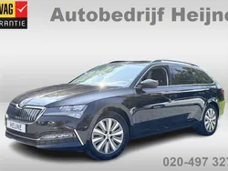 Zwart Gebruikt 2021 Skoda Superb Business Line Stationwagen | € 23.745 (Super prijs)