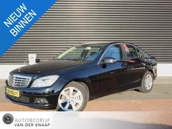 Zwart Gebruikt 2010 Mercedes C200 Sedan | € 10.750 (Duur)