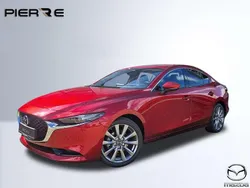 Rood Nieuw 2025 Mazda 3 Takumi-Line Sedan | € 38.945 (Eerlijke prijs)