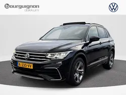 Zwart Gebruikt 2021 VW Tiguan R-line SUV | € 28.849 (Eerlijke prijs)