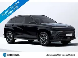 Zwart Nieuw 2025 Hyundai Kona N Line SUV | € 37.900 (Goede deal)