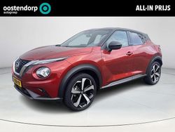 Fuji sunset red rood Gebruikt 2021 Nissan Juke Tekna SUV | € 22.850 (Iets duurder)