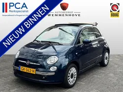 Blauw Gebruikt 2015 Fiat 500C Lounge Cabriolet | € 8.745 (Eerlijke prijs)