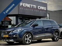 Blauw, metallic lak Gebruikt 2017 Peugeot 5008 GT-line MPV | € 17.900 (Iets duurder)