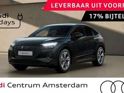 Zwart Nieuw 2025 Audi Q4 Sportback e-tron SUV | € 58.179 (Eerlijke prijs)