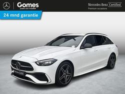 Wit Gebruikt 2021 Mercedes C200 AMG line Stationwagen | € 37.950 (Goede deal)