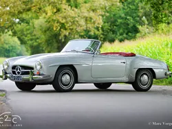 Zilver Gebruikt 1958 Mercedes 190 Cabriolet | € 129.500