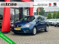 Blauw Gebruikt 2017 Seat Ibiza ST CONNECT Stationwagen | € 10.950