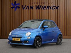Blauw Gebruikt 2014 Fiat 500C Lounge Cabriolet | € 6.445 (Goede deal)