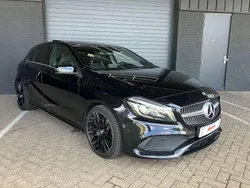 Donker zwart metallic Gebruikt 2016 Mercedes A180 AMG Hatchback | € 13.900 (Goede deal)