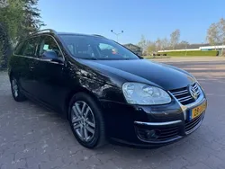 Zwart Gebruikt 2009 VW Golf VI Highline Stationwagen | € 2.600 (Goede deal)