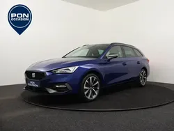 Blauw, metallic lak Gebruikt 2021 Seat Leon FR Stationwagen | € 23.950 (Eerlijke prijs)