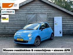 Blauw Gebruikt 2015 Fiat 500C Cabriolet | € 5.945 (Super prijs)