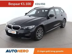 Zwart Gebruikt 2021 BMW 330e M Sport Stationwagen | € 29.749 (Super prijs)