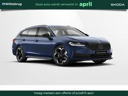 Blauw, metallic lak Nieuw 2025 Skoda Superb Business Line Stationwagen | € 52.418 (Eerlijke prijs)