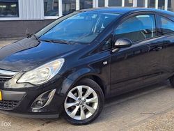 Zwart Gebruikt 2012 Opel Corsa Edition Hatchback | € 1.649 (Eerlijke prijs)