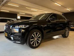Zwart Gebruikt 2017 Jaguar F-Pace Portfolio SUV | € 17.995 (Goede deal)