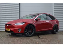 Rood Gebruikt 2018 Tesla Model X Performance SUV | € 49.999 (Duur)
