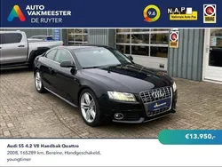Zwart Gebruikt 2008 Audi S5 Coupé | € 13.950 (Eerlijke prijs)