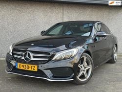 Zwart Gebruikt 2016 Mercedes C180 AMG line Sedan | € 21.990 (Goede deal)