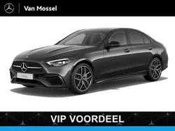 Zwart Nieuw 2025 Mercedes C180 AMG line Sedan | € 63.316 (Eerlijke prijs)