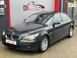 Groen, metallic lak Gebruikt 2004 BMW 520 Executive Sedan | € 3.790 (Super prijs)