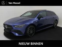 Blauw Nieuw 2025 Mercedes CLA250e Shooting Brake AMG line Stationwagen | € 53.945 (Eerlijke prijs)